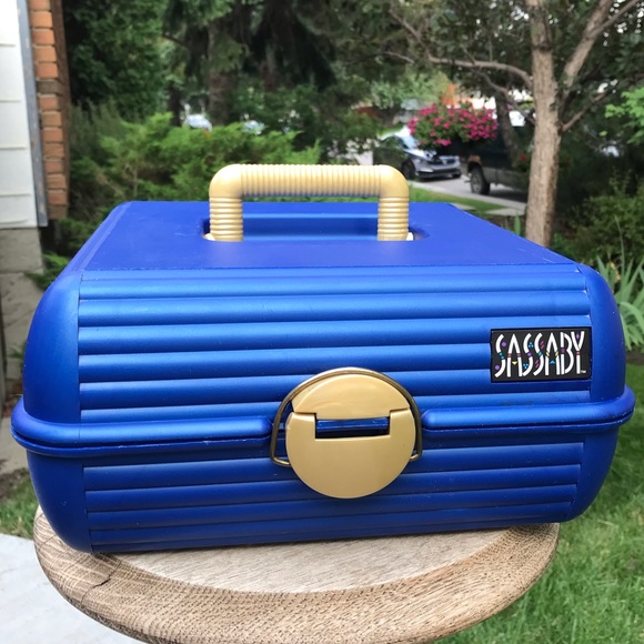 Vintage Other - Large Vintage 90s Sassaby make-up case organizer